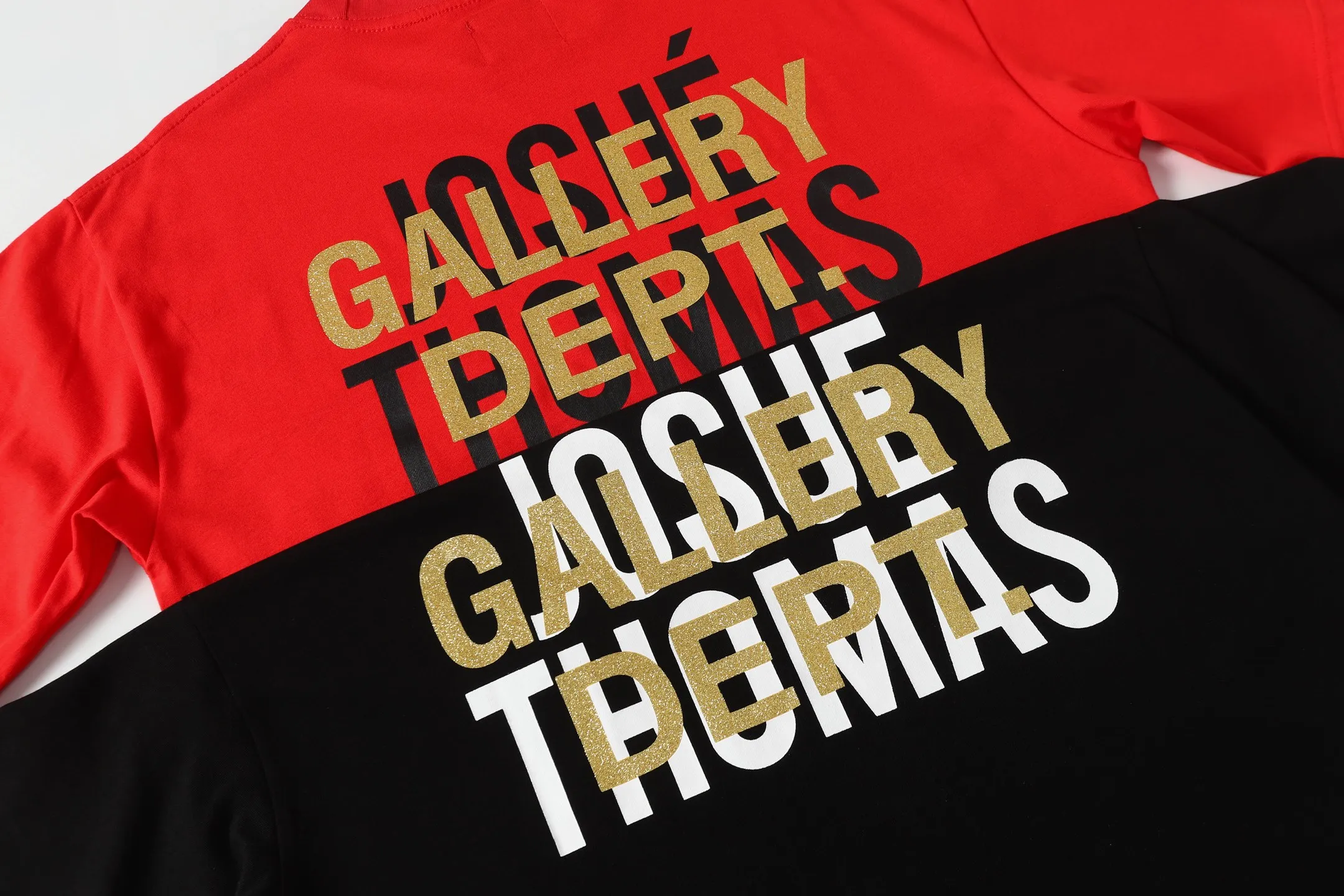 GALLERY.DEPT Summer new short-sleeved style No.: D3310P104 Color: Black Red Size: S M L XL
